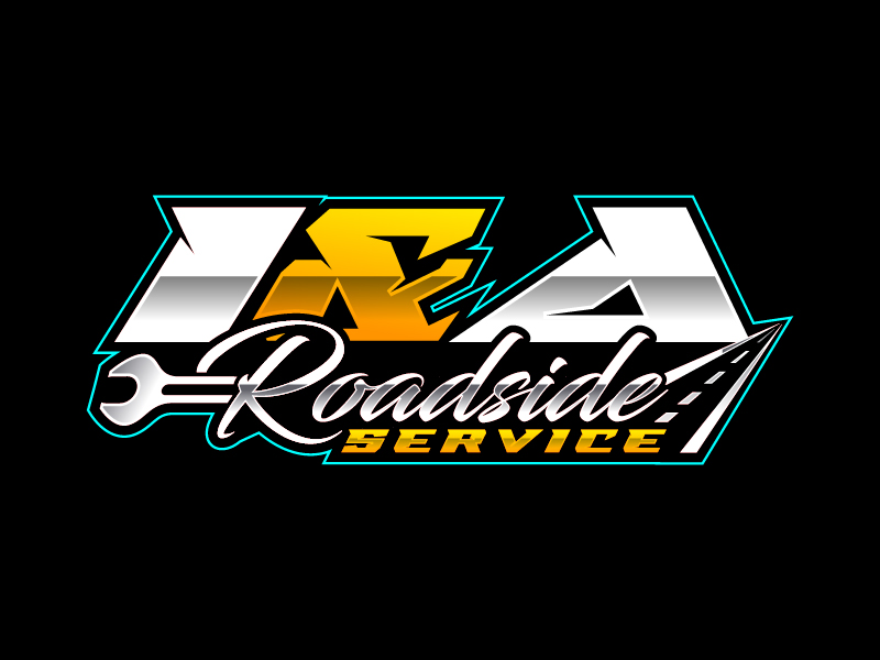 I&A Roadside Service Logo Design