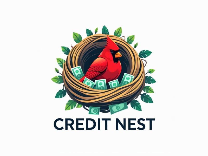 Credit Nest logo design by ruki