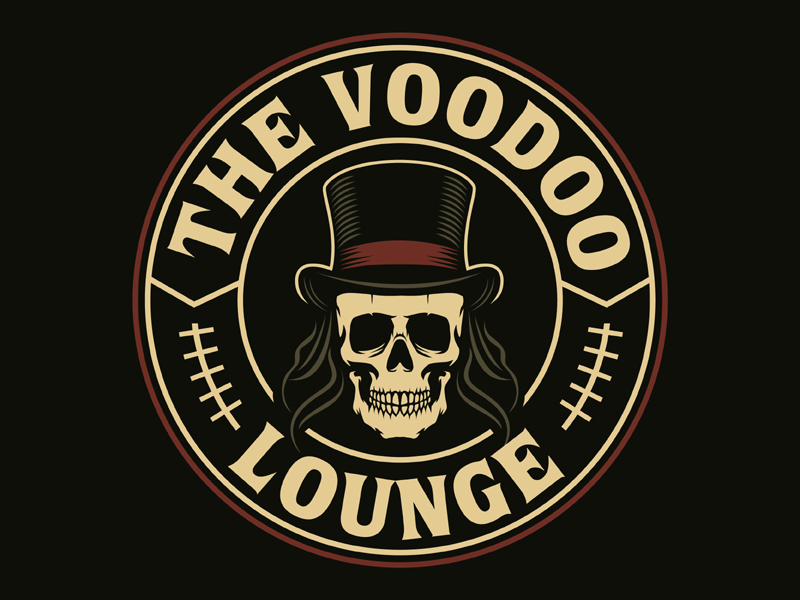 The Voodoo Lounge logo design by MAXR