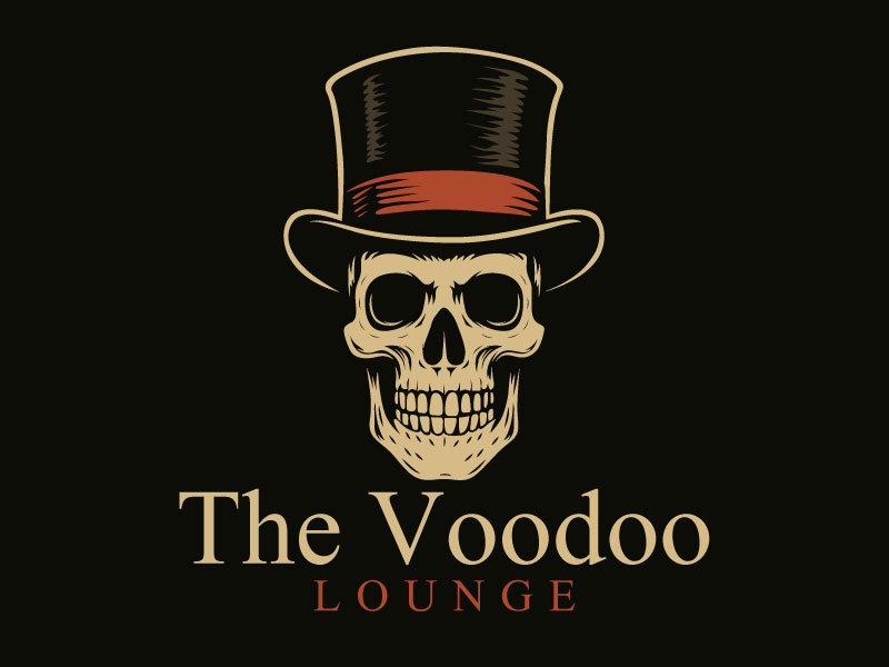 The Voodoo Lounge logo design by Suvendu