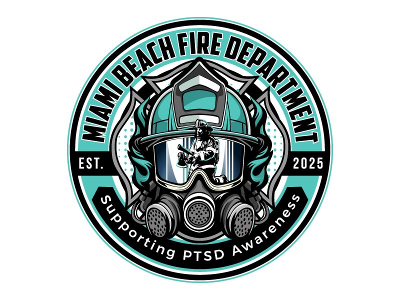 MIAMI BEACH FIRE DEPARTMENT logo design by DreamLogoDesign