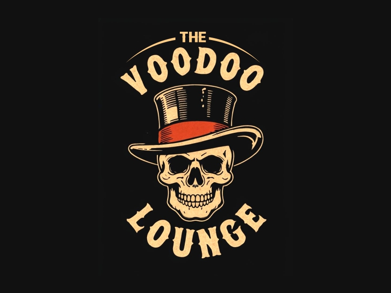 The Voodoo Lounge logo design by ruki