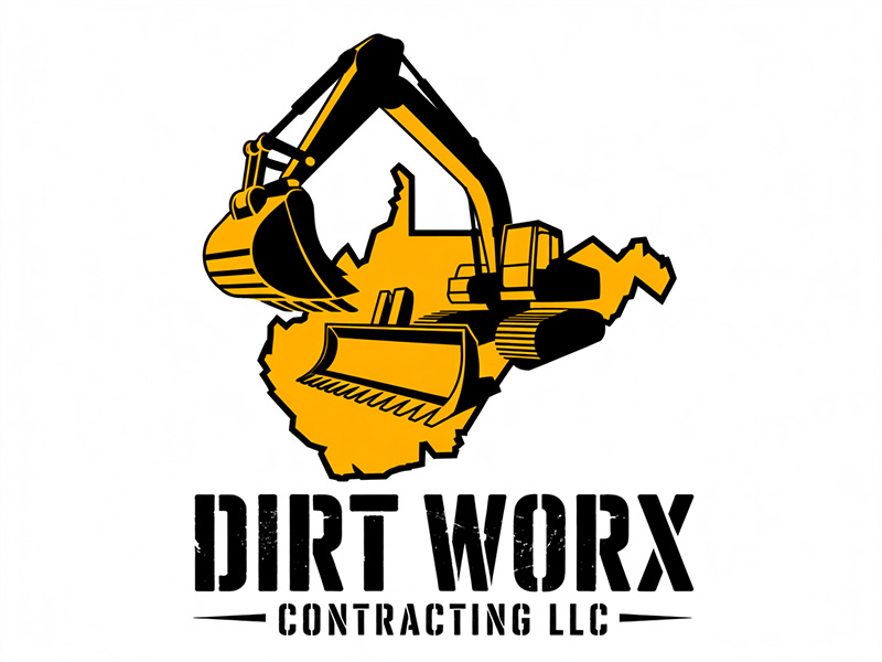 Dirt worx contracting llc logo design by IamSoya