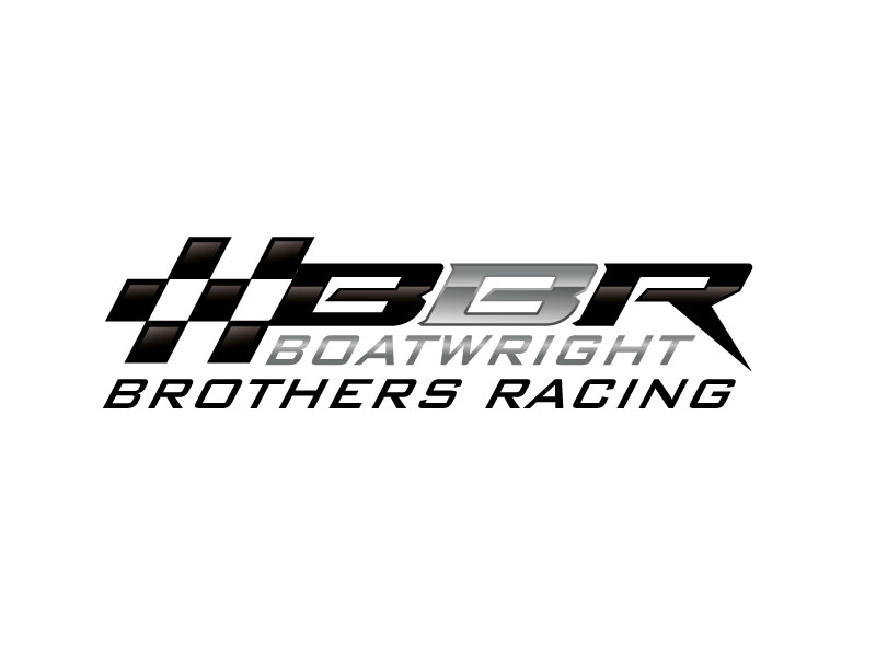 Boatwright Brothers Racing (BBR) logo design by invento