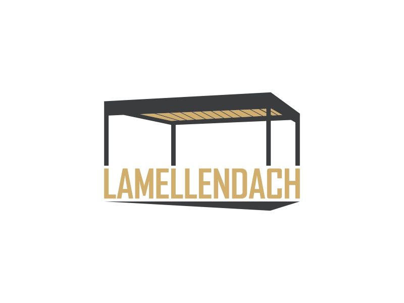 Lamellendach logo design by brandshark