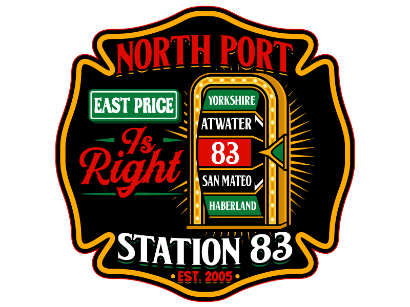 North Port Station 83 Logo Design