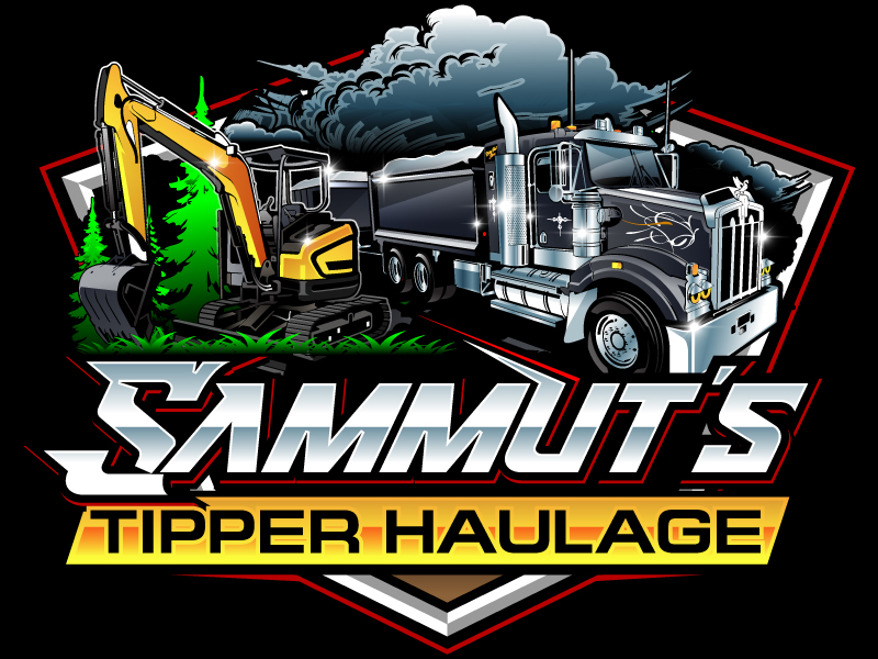 Sammut's Tipper Haulage Logo Design