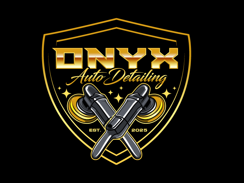 Onyx auto detailing Logo Design