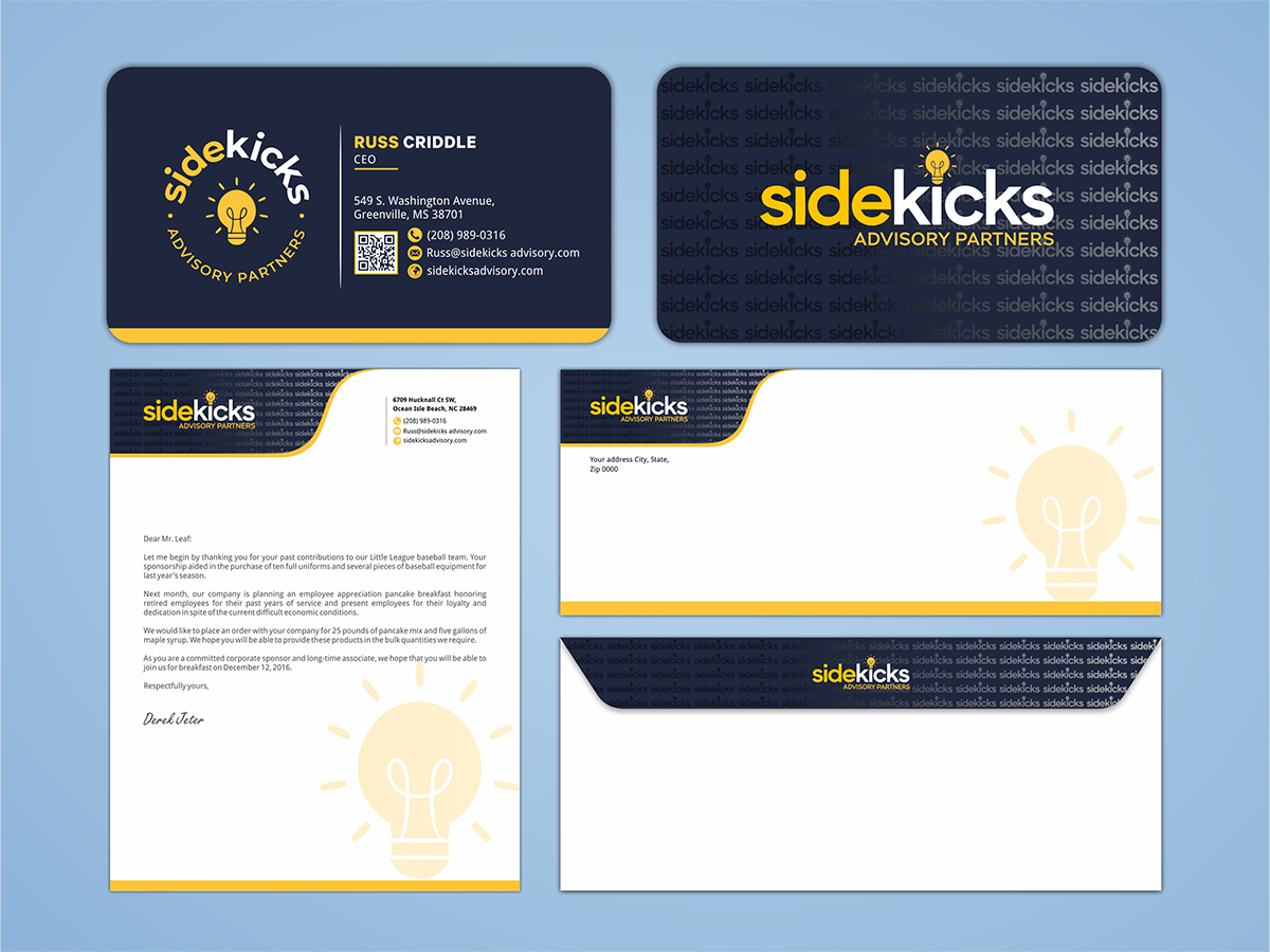 Sidekicks OR Sidekicks Advisory Partners logo design by Thuwan Aslam Haris