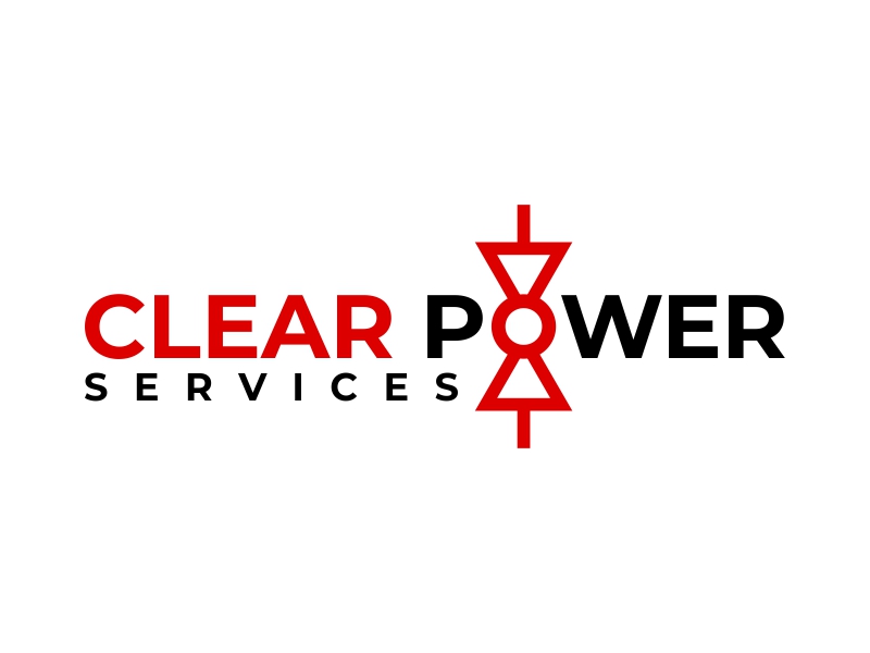 Clear Power Services Logo Design